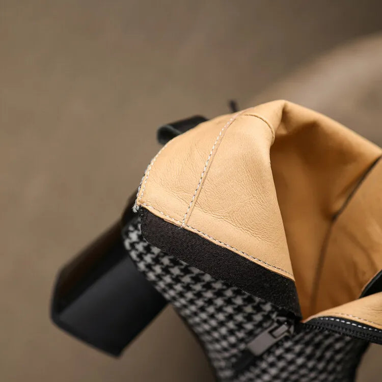 BETINA LEATHER BOOTS