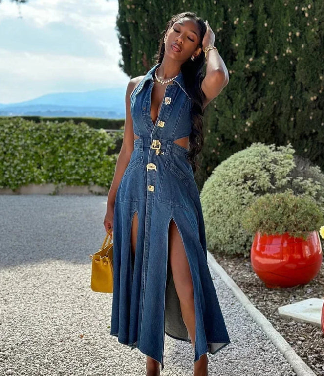 DERRY DENIM DRESS