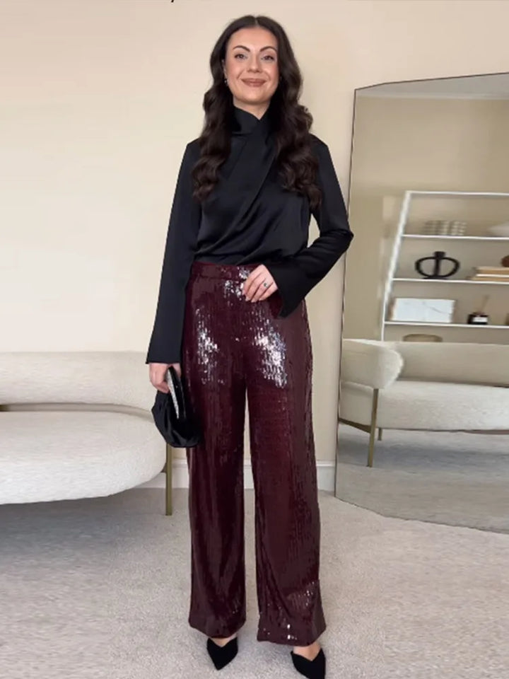 DIANA SEQUIN PANTS