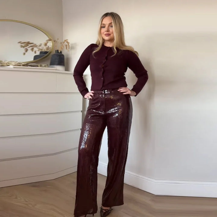 DIANA SEQUIN PANTS