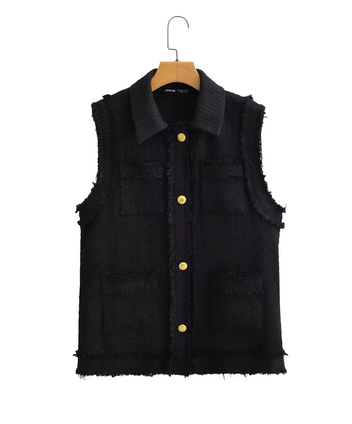 ANGET TWEED VEST