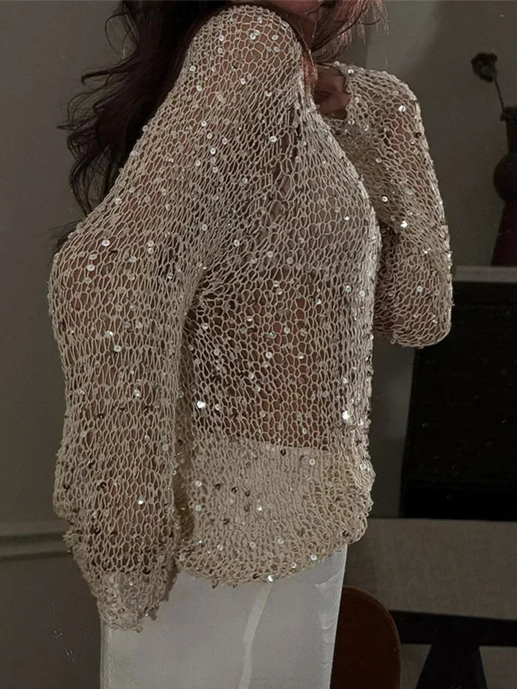 MOLLI SEQUIN TOP