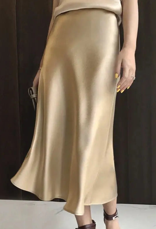 AIDA SATIN SKIRT