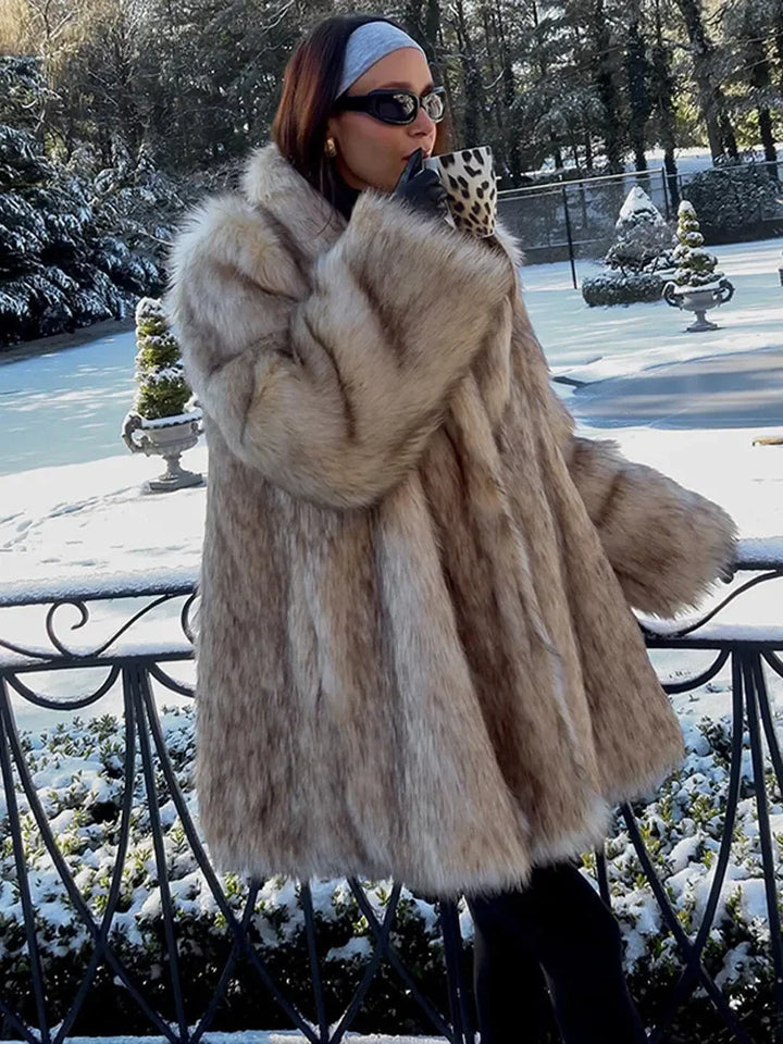 ANNA FUR COAT