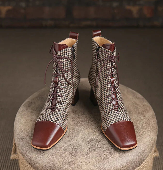 BETINA LEATHER BOOTS