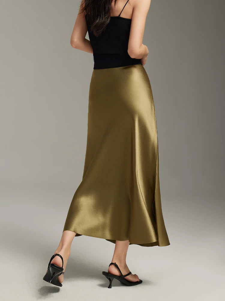 AIDA SATIN SKIRT