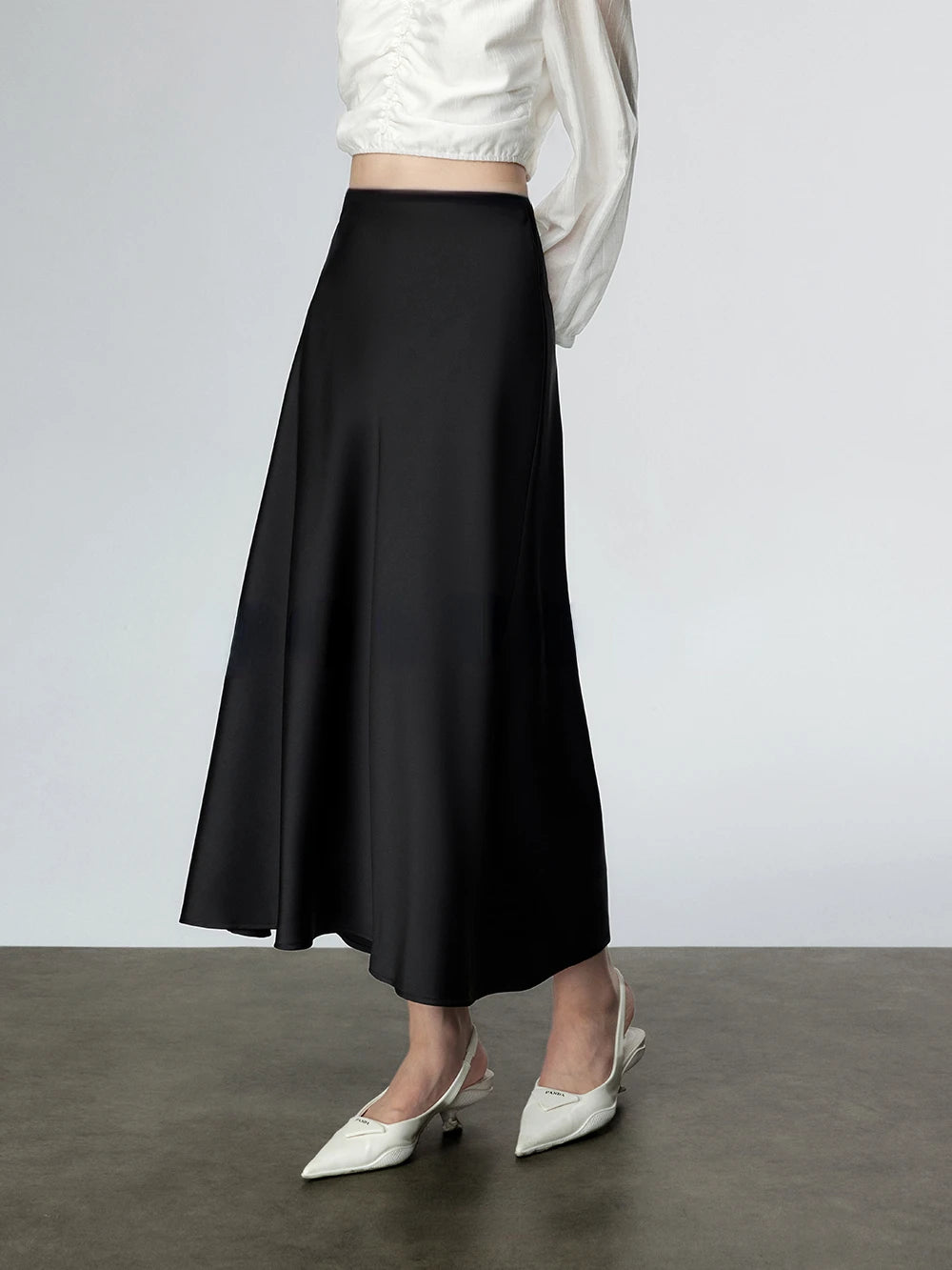 AIDA SATIN SKIRT
