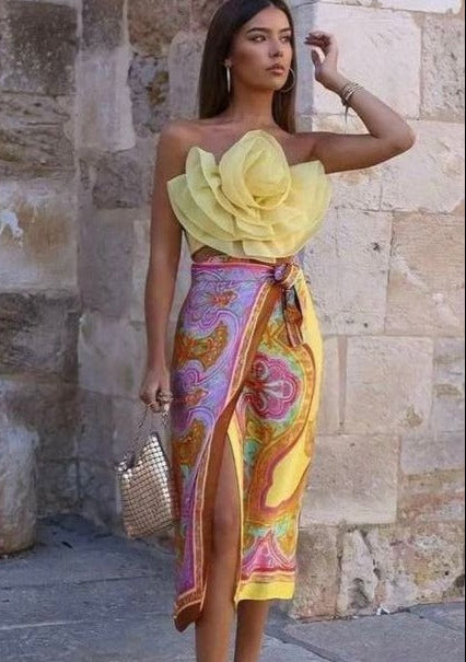 ZEVITY VINTAGE SKIRT