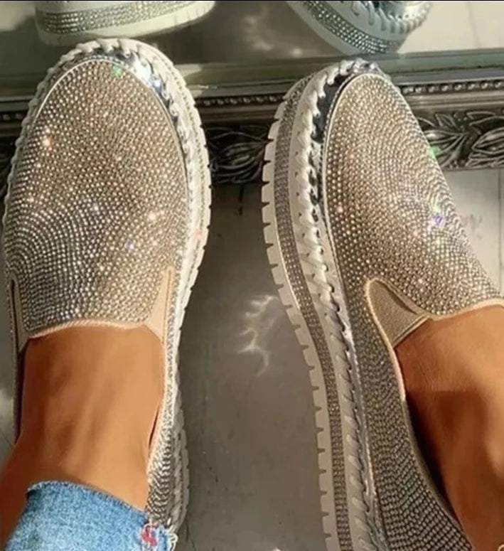 BRENDA SEQUIN LOAFERS