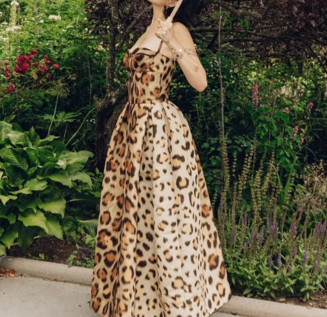 PAYA LEOPARD DRESS