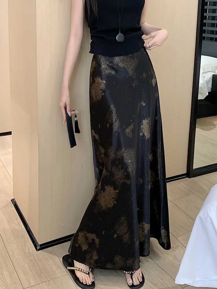 BARINA SATIN SKIRT