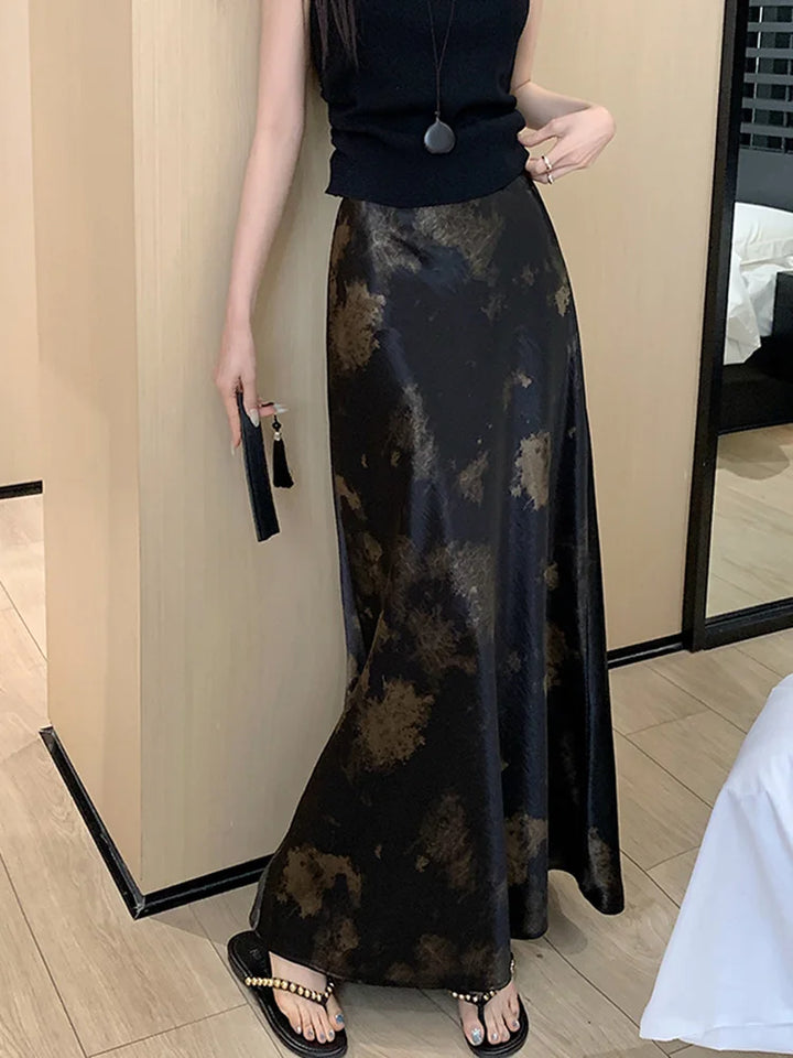 BARINA SATIN SKIRT