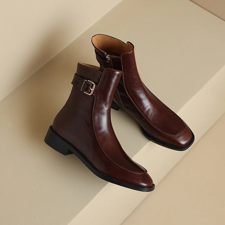 EMMA LEATHER BOOTS