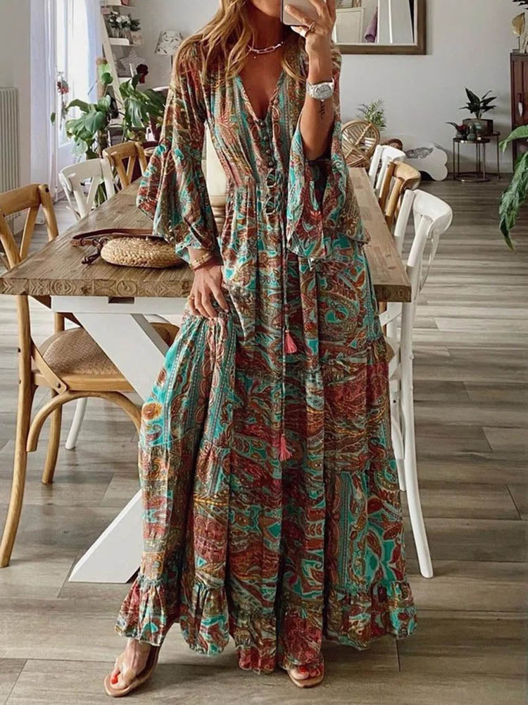 MIRABELLA LONG DRESS