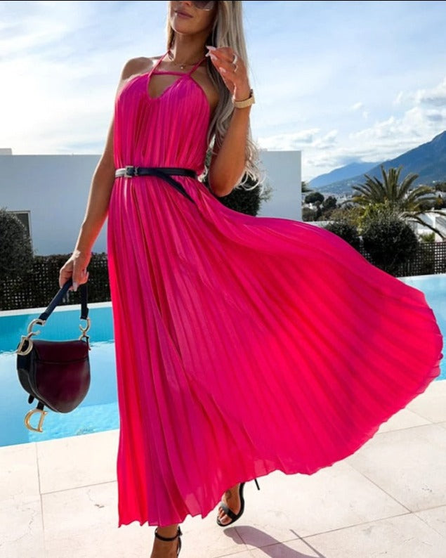 SIUSI PLEATED DRESS