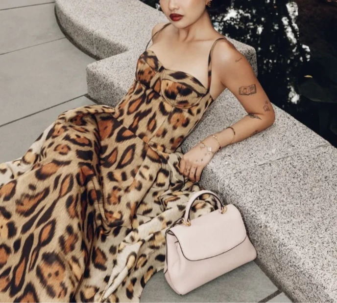 PAYA LEOPARD DRESS