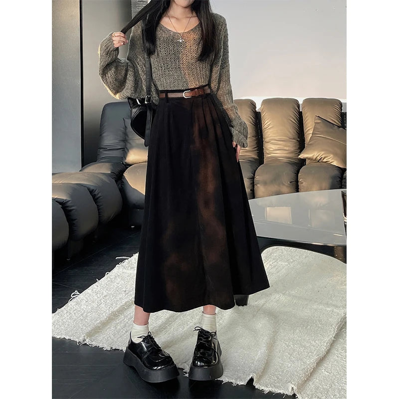 ALLA MIDI SKIRT