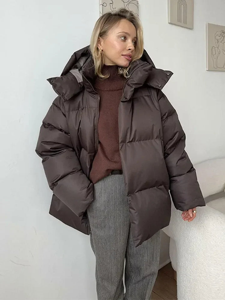 BLUSIANA SOFT DOWN JACKET