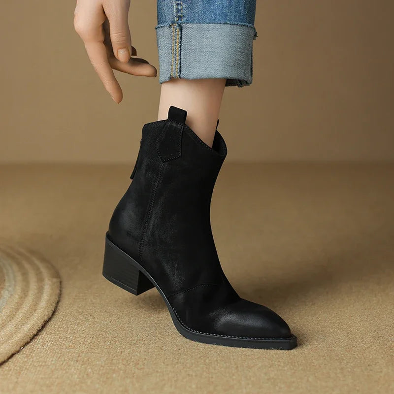 CAPRISIA SUEDE BOOTS