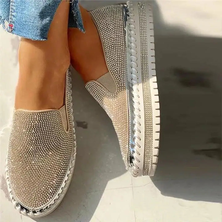 BRENDA SEQUIN LOAFERS