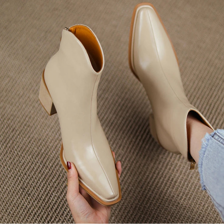 ESHLEY LEATHER BOOTS
