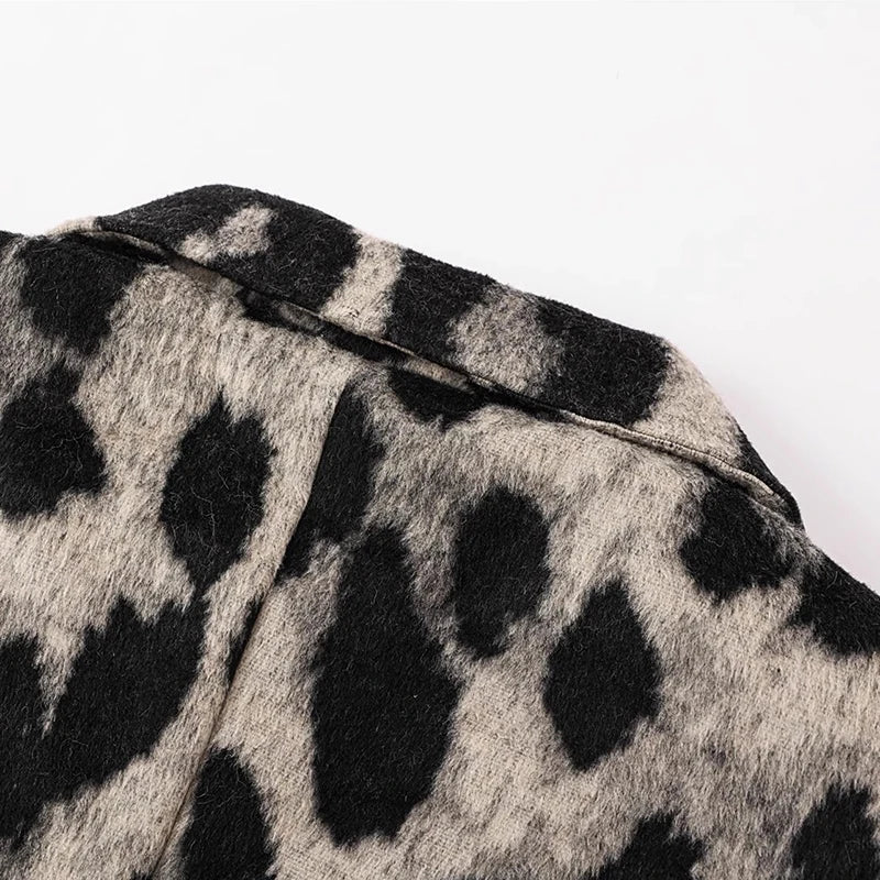 CLARA LEOPARD COAT