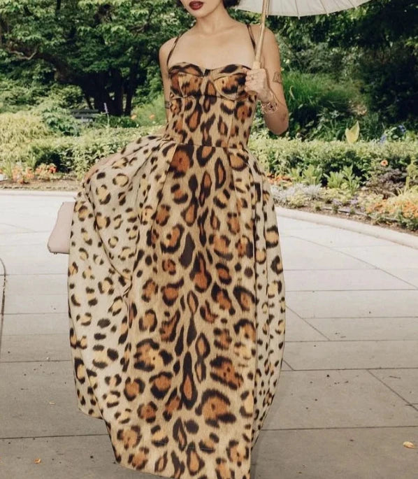 PAYA LEOPARD DRESS