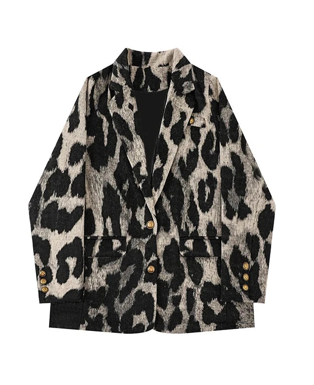 CLARA LEOPARD COAT