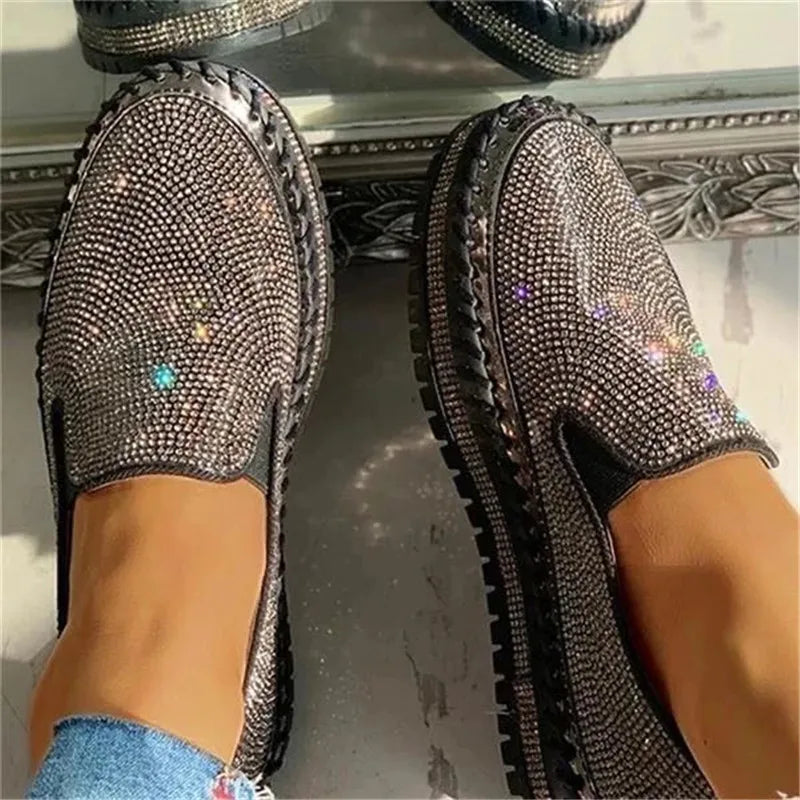 BRENDA SEQUIN LOAFERS