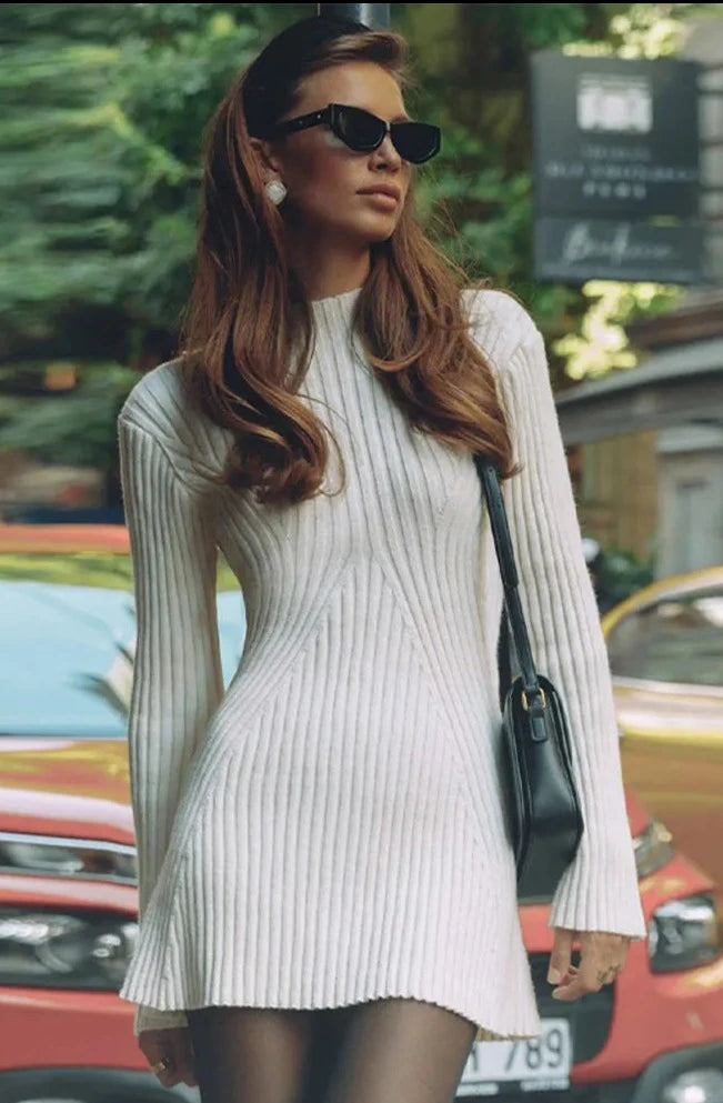 VIKI KNIT MINI DRESS – larmossi