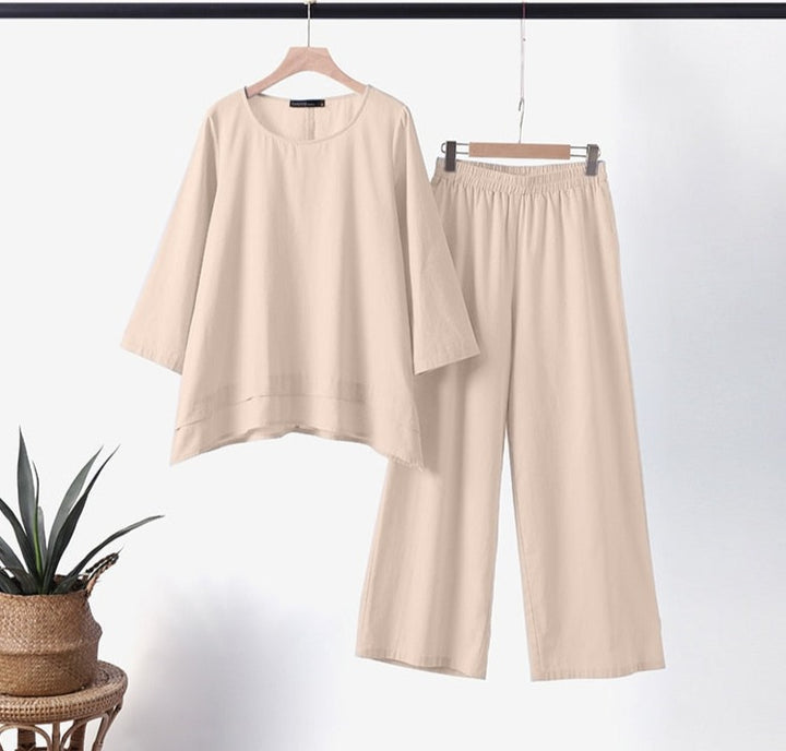 ELEANOR BLOUSE & PANT SET