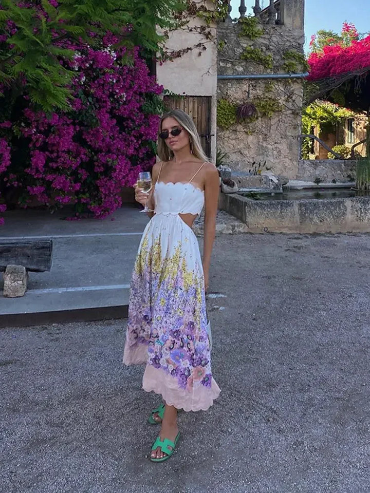 ANGEL FLORAL DRESS