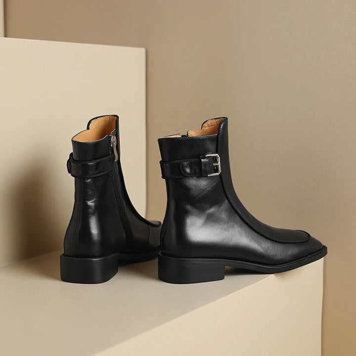EMMA LEATHER BOOTS
