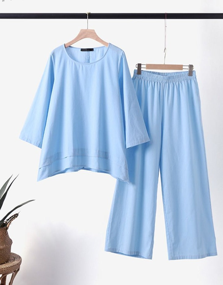 ELEANOR BLOUSE & PANT SET