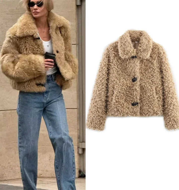 RENTA FUR COAT
