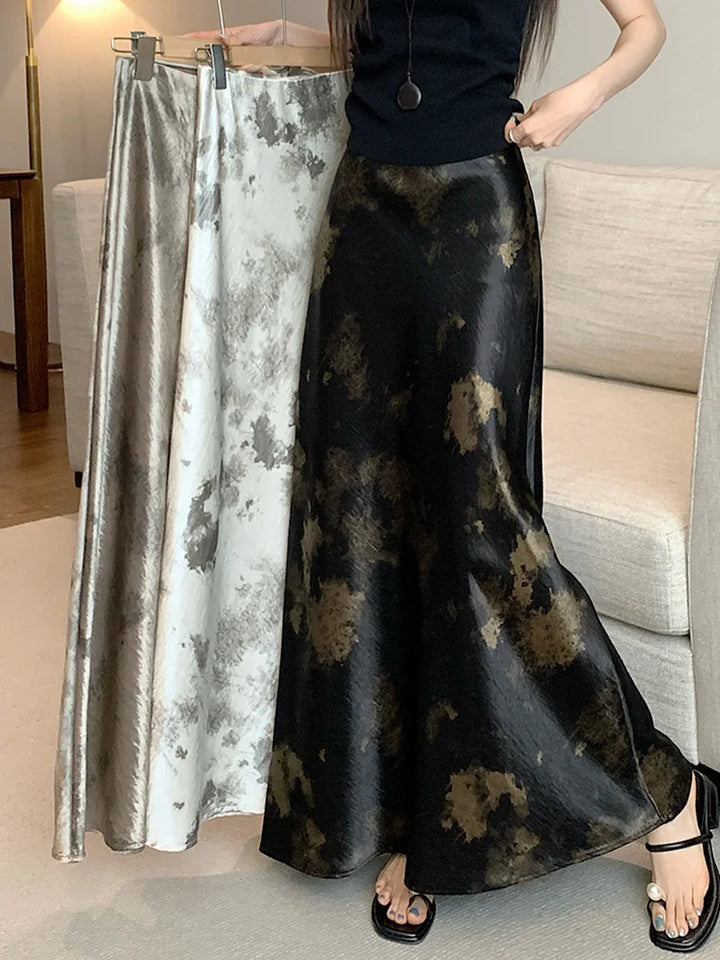 BARINA SATIN SKIRT