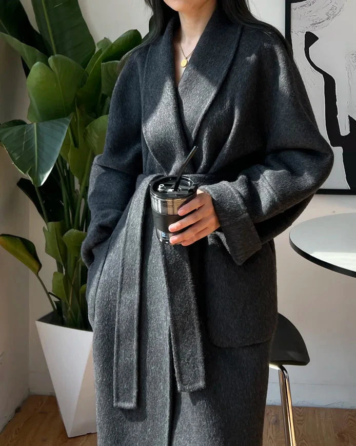 ANASTEYSHA WOOLEN COAT