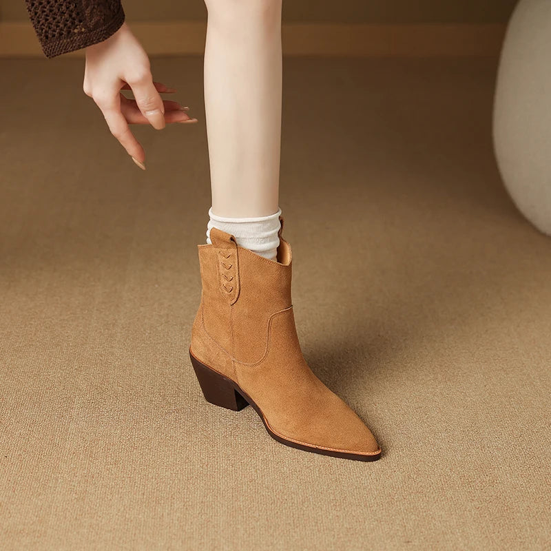 BIANKA SUEDE BOOTS