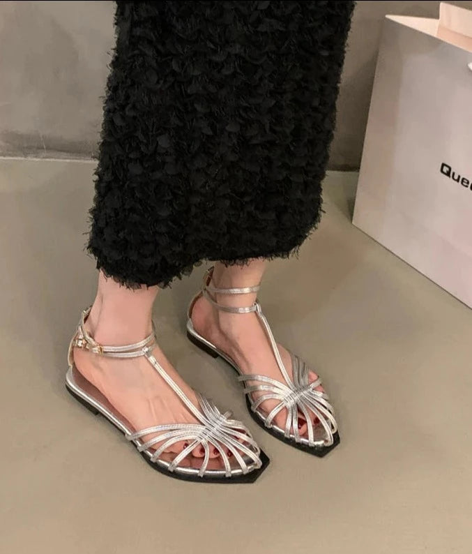 YASMIN FLAT SANDALS