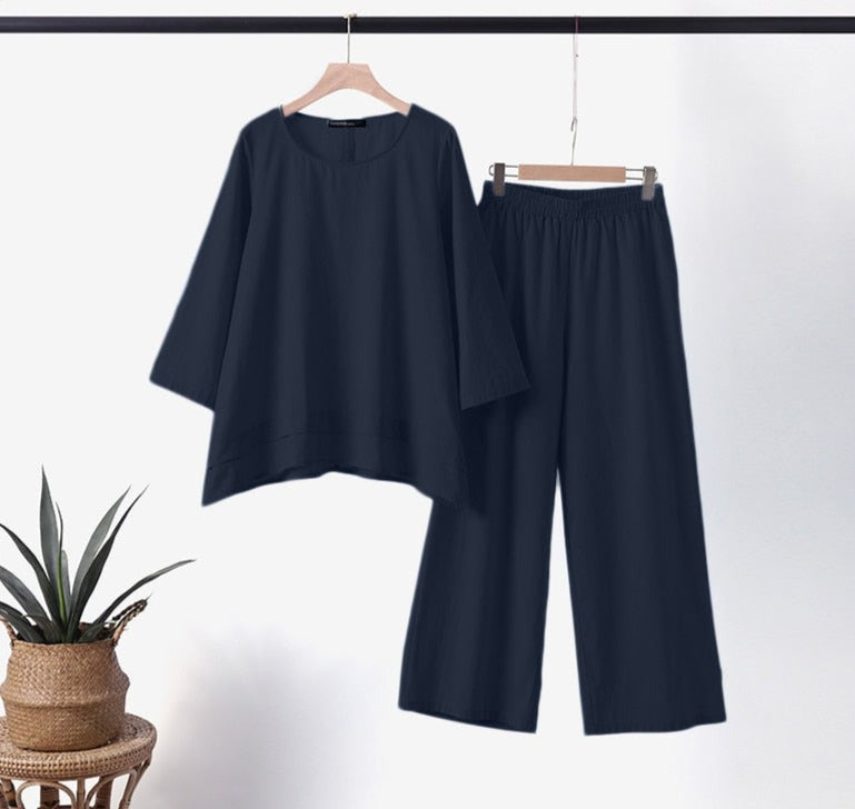 ELEANOR BLOUSE & PANT SET