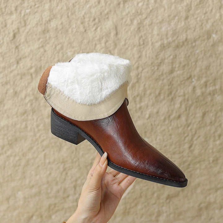 DONNA LEATHER BOOTS