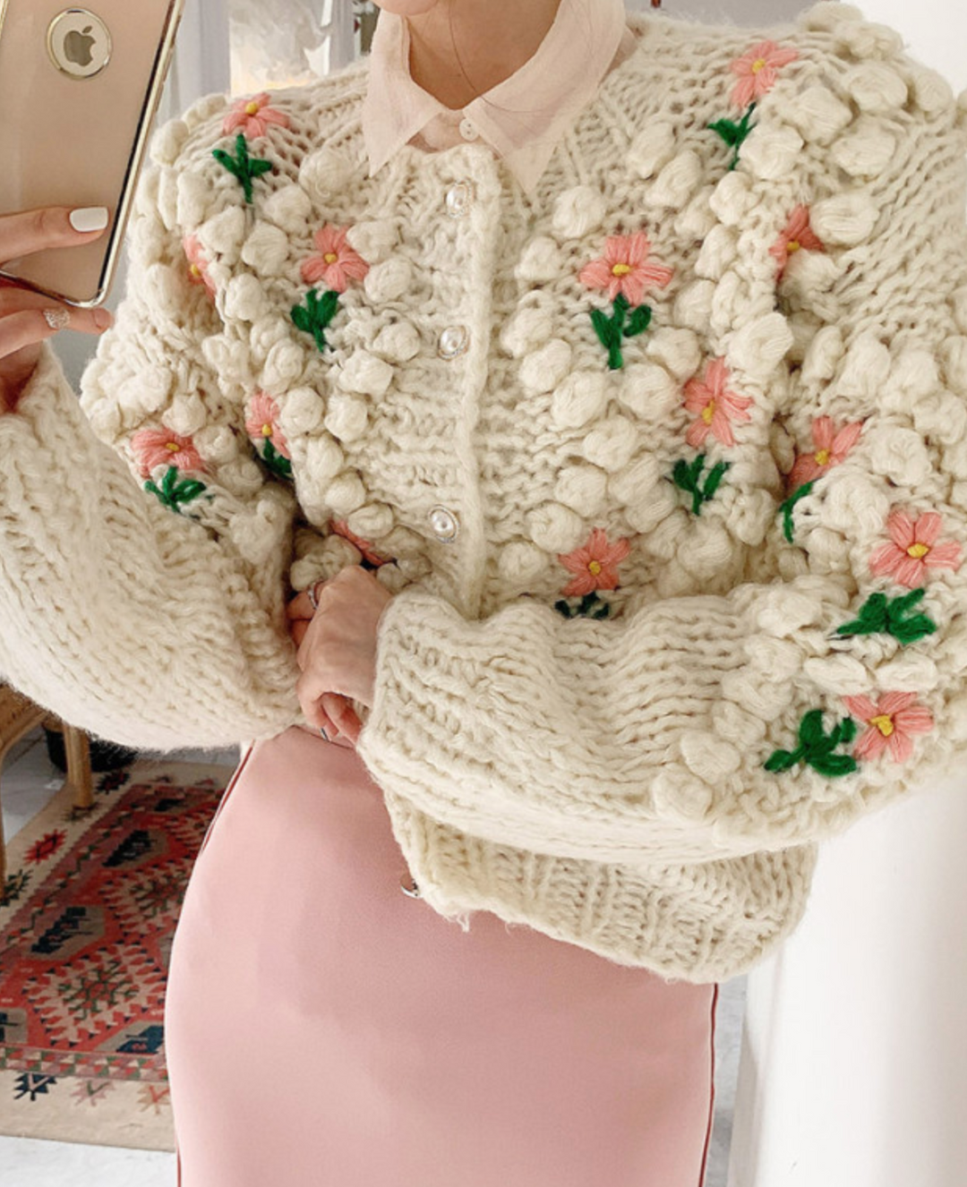 ASHLI FLORAL CARDIGAN