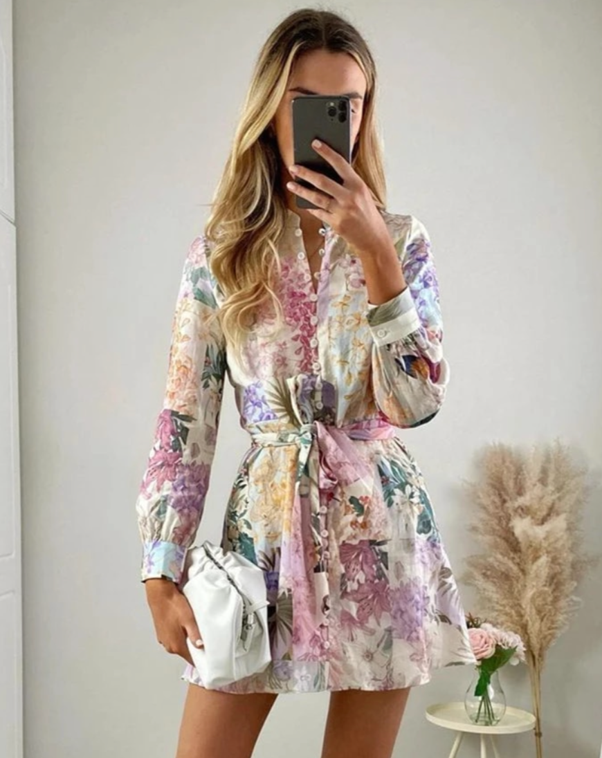 ZETTA FLORAL DRESS