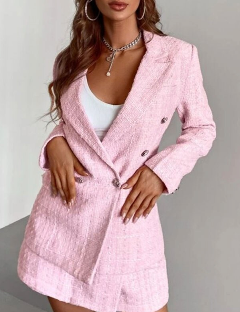 NOELLA TWEED BLAZER & SKORT