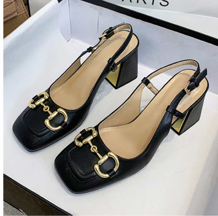 AGNES VINTAGE THICK HEELS