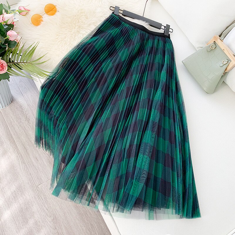 SHONA PLEATED SKIRT