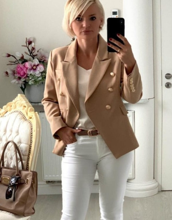 ZINNA BEIGE BLAZER