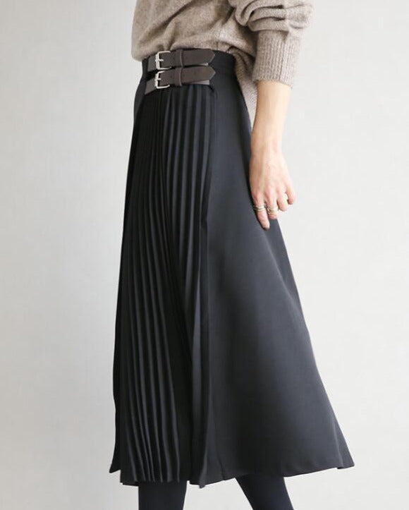 NONNA PLEATED SKIRT