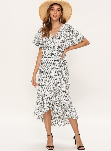 DAPHNE WRAP DRESS