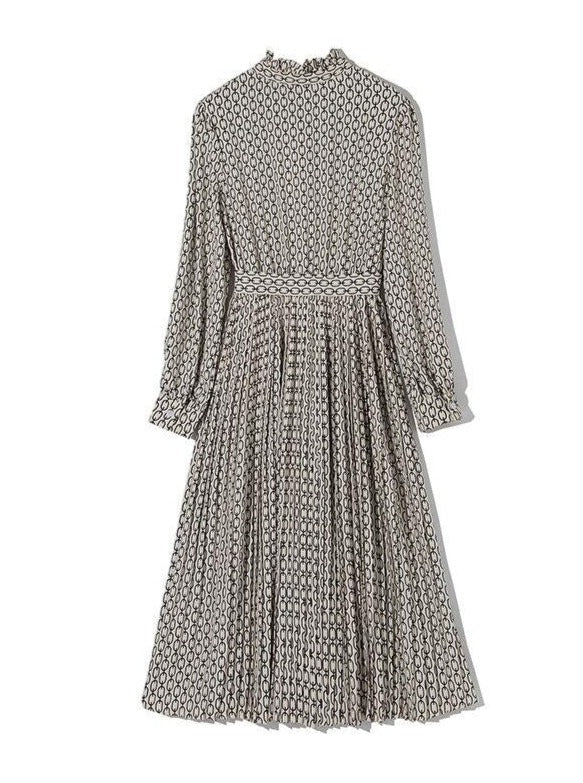 RONNA PLEATED DRESS